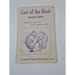 1964 paper booklet‎ Great Northern Railroad Employee Safety care of the Back